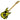Bumblebee (VH2) Miniature Replica Guitar - Official EVH Merchandise — Black and Yellow