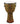 10 inch. Fiberglass Djembe - Key-Tuned — Kente Finish