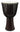 12 inch. Fiberglass Djembe - Rope Tuned