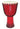 12 inch. Fiberglass Djembe - Rope Tuned