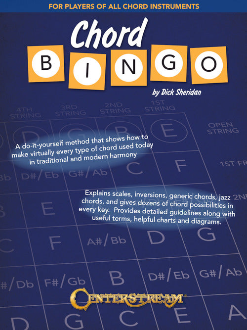 Chord Instruments Brand Chord Bingo — For Players of All Chord Instruments | Centerstream Publ ...