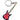 Boston Red Sox Electric Guitar Keychain