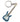 Los Angeles Dodgers Electric Guitar Keychain