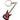 Atlanta Falcons Electric Guitar Keychain
