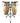 10 inch. & 11 inch. Supremo Select Series Congas - Willow Finish with Double Stand