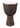 10 inch. Supremo Select Lava Wood Series — Rope-Tuned Djembe