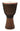 12 inch. Supremo Select Chiseled Orange Series — Rope-Tuned Djembe
