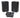 Expedition XP300 — 300-Watt 6 inch. Portable PA Stereo 2-Way Monitors with Removable 6-Channel Mixer & Bluetooth