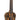 21 inch. White Ebony Soprano Ukulele — Nato Neck with Matte Finish