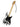 Eddie Van Halen - Franky (White/Black) 6 inch. Holiday Ornament — Artist Approved Miniature Guitar Replica