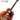 Brian Setzer Nashville Orange Dice Hollow Body Model