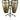 Kinetic Gold Series Congas - Black Powder with Double Stand — 10 inch. & 11 inch.