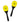 Yellow Little Plastic Maracas