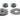 Hi-Hat Replacement Felt Kit — Model SC-HHFK