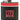 Rock and Roll Hall of Fame Black, Red, White Leather Flask