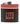Rock and Roll Hall of Fame Black, Red, White Leather Flask