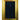 12 X 18 Mini Guitar Display Frame Black Suede Warm Gold Leafing — Holds 1 Model