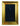 12 X 18 Mini Guitar Display Frame Black Suede Warm Gold Leafing — Holds 1 Model