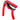 Aluminium Ukulele Capo — FC-RD (Red)