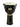 Supremo Select Cyclone Series Djembe — 12 inch. Key-Tuned Djembe with Black Powder-Coated Hardware