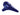 12-Hole Plastic Tenor Ocarina in C Major — Deep Blue