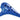 12-Hole Plastic Tenor Ocarina in C Major — Cool Blue