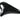 12-Hole Plastic Tenor Ocarina in C Major — Midnight Black