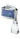 The Fin - Chrome Body/Blue LED — Retro-Styled Dynamic Cardioid Microphone