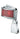 The Fin - Chrome Body/Red LED — Retro-Styled Dynamic Cardioid Microphone