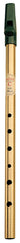 C Irish Whistle — Brass