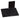 Choral Folder — 7-3/4 x 11; Elastic Stays; Black