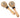 Medium Rawhide Maracas