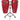 Supremo Series Red Congas — 10 inch. & 11 inch.