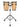 Junior Series Natural Finish Congas — 8 inch. & 9 inch.