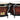 Supremo Series Chiseled Orange Finish Bongos — 7 inch. & 8-1/2 inch.