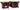 Artist Series Hand-Painted Red Finish Bongos — 7 inch. & 8-1/2 inch.