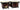 Artist Series Hand-Painted Brown Finish Bongos — 7 inch. & 8-1/2 inch.