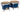 Concerto Series Blue Finish Bongos — 7 inch. & 8-1/2 inch.