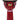 Artist Series Red Finish Djembe — 12 inch.
