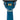 Artist Series Blue Finish Djembe — 12 inch.