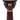 Artist Series Mahogany Finish Djembe — 12 inch.