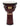 Artist Series Mahogany Finish Djembe — 12 inch.