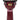 Artist Series Hand-Painted Red Finish Djembe — 12 inch.