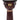 Artist Series Hand-Painted Brown Finish Djembe