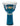 Concerto Series Blue Finish Djembe — 12 inch.