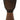 Hand-Carved Chiseled Orange Series Djembe — 12 inch.