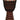 Hand-Carved African Djembe