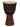 Hand-Carved African Djembe