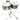 Deep-Shell Brushed Chrome Finish Timbales