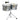 Extra-Deep Shell Chrome Timbales — 14 inch. & 15 inch.